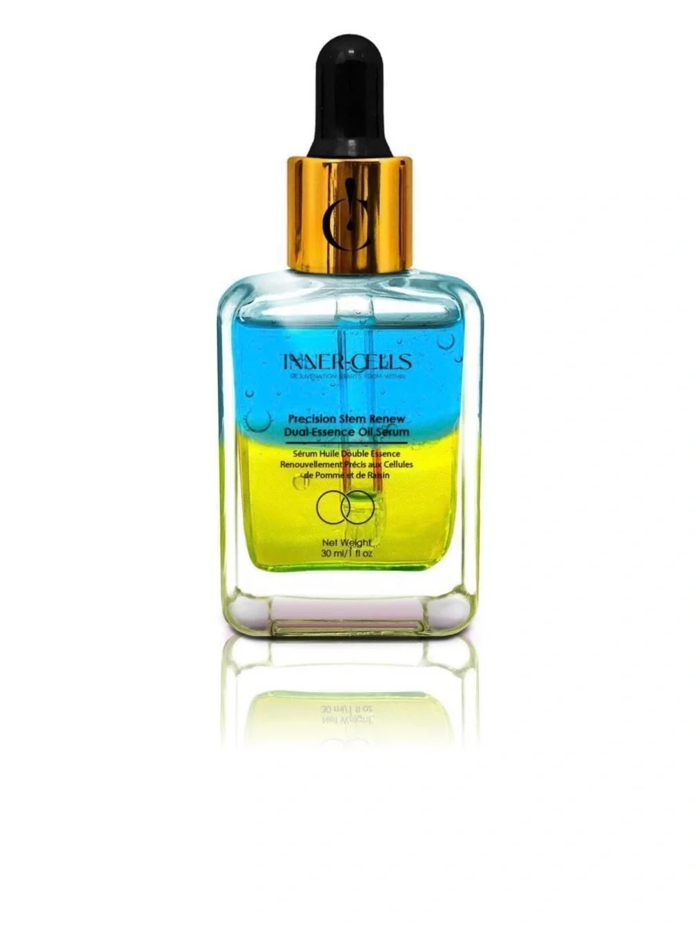 Precision Stem Renew Dual-Essence Oil Serum - Blue & Yellow